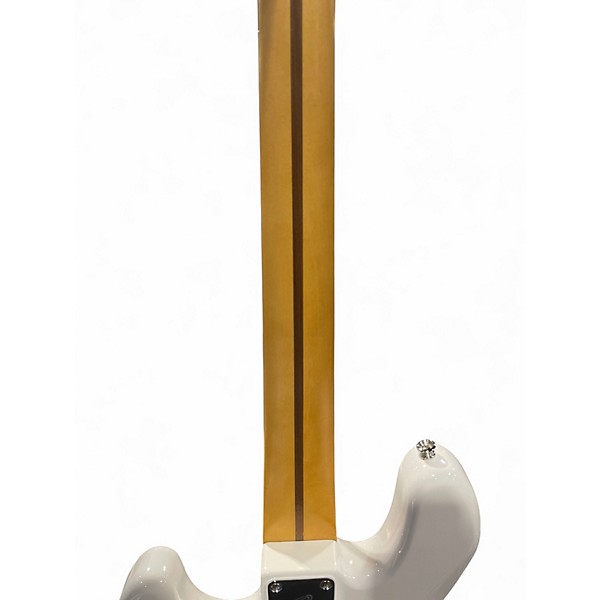 Used Fender Player Jazz Bass Alpine White Electric Bass Guitar