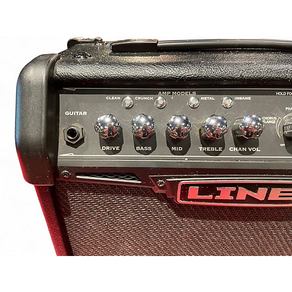Used Line 6 Spider IV 15W 1X8 Guitar Combo Amp