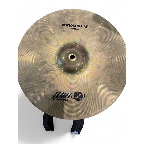 Used Zildjian 13in Planet Z Hi Hat Pair Cymbal