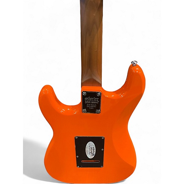 Used Schecter Guitar Research Nick Johnston Traditional H/S/S Atomic Orange Solid Body Electric Guitar