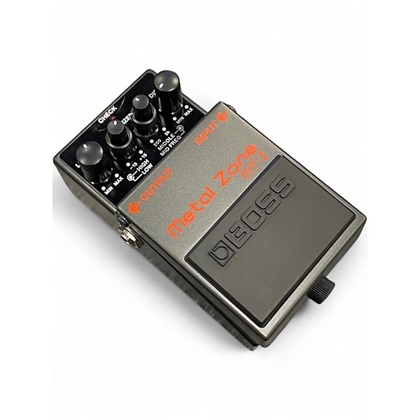 Used BOSS MT2 Metal Zone Distortion Effect Pedal