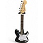 Used Squier Stratocaster Black Solid Body Electric Guitar thumbnail