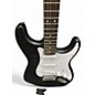 Used Squier Stratocaster Black Solid Body Electric Guitar