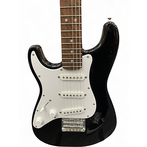 Used Squier Mini Affinity Stratocaster Left Handed Black Electric Guitar