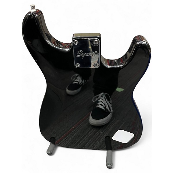 Used Squier Mini Affinity Stratocaster Left Handed Black Electric Guitar