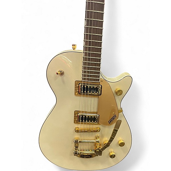 Used Gretsch Guitars G5237TG Champagne White Solid Body Electric Guitar