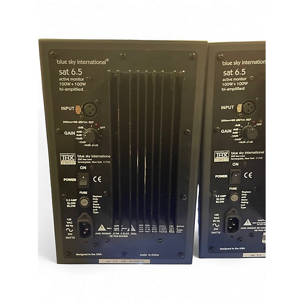 Used Blue Sky sat 6.5 Powered Monitor
