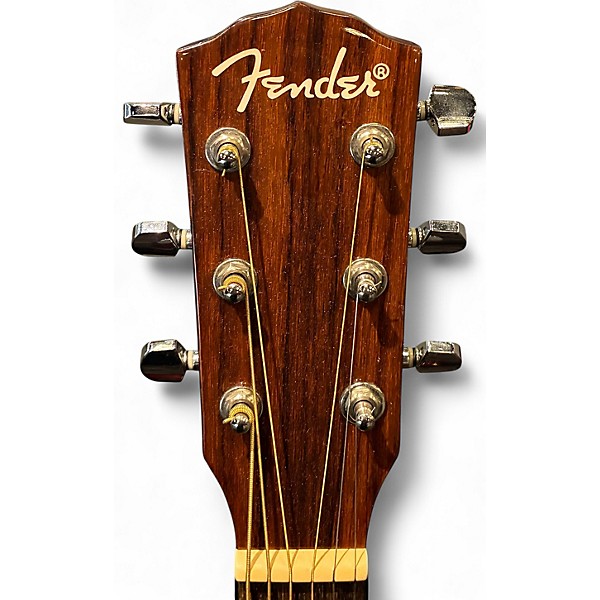 Used Fender CD140SCE Natural Acoustic Electric Guitar