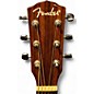 Used Fender CD140SCE Natural Acoustic Electric Guitar