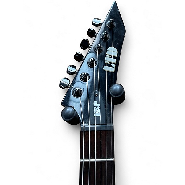 Used ESP LTD EX100 Black Solid Body Electric Guitar