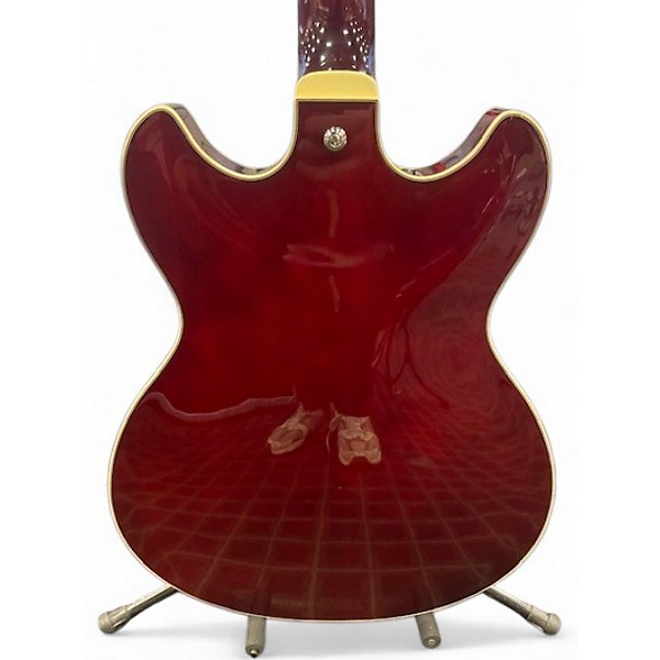 Used Ibanez AS7312 12 String Artcore Wine Red Hollow Body Electric Guitar