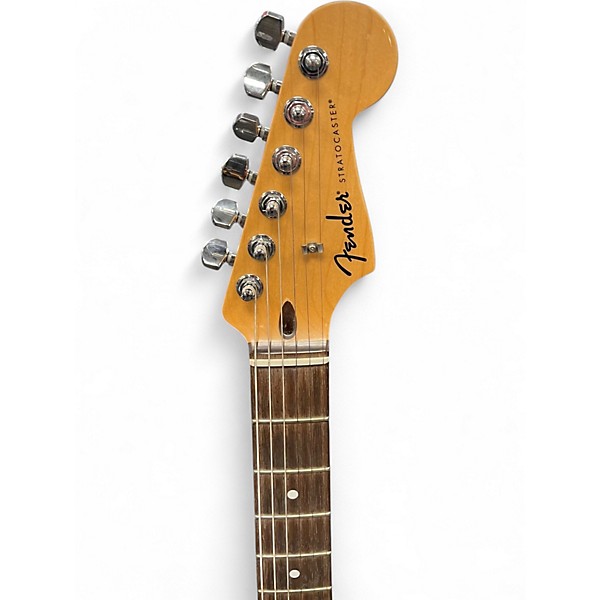Used Fender Standard Stratocaster Black Solid Body Electric Guitar
