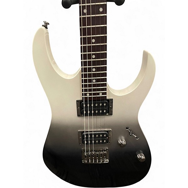 Used Ibanez RG421 WHITE FADE Solid Body Electric Guitar