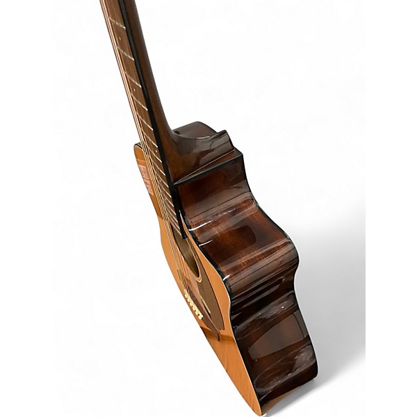 Used Fender CD60CE Dreadnought Natural Acoustic Electric Guitar