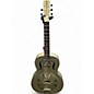 Used Gretsch Guitars G9201 Honeydipper Metal Round Neck polished steel Resonator Guitar thumbnail
