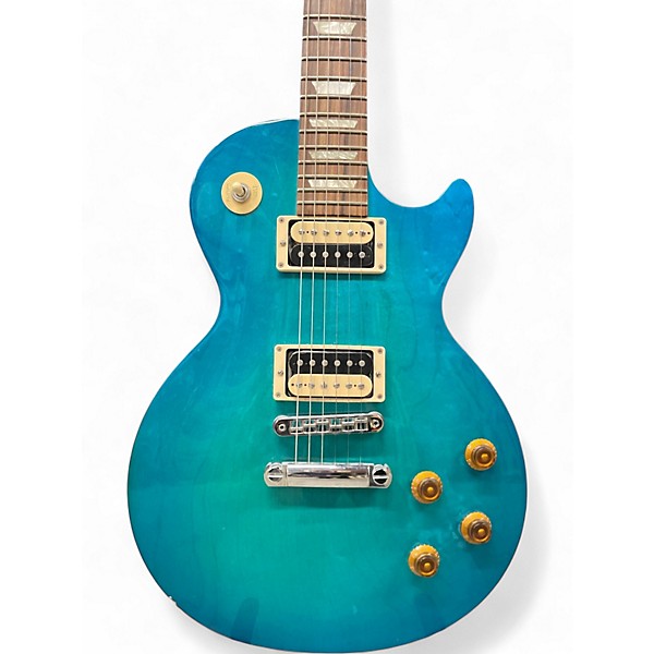 Used Gibson Les Paul Studio Deluxe Caribbean Night Solid Body Electric Guitar