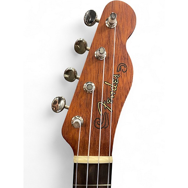 Used Fender Ukulele Hau oli Mahogany Tenor Mahogany Ukulele