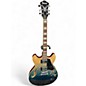 Used Ibanez AS73FM INDIGO BLUE FADE Hollow Body Electric Guitar thumbnail