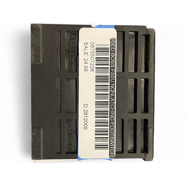 Used BOSS FS5U Nonlatching Footswitch Sustain Pedal