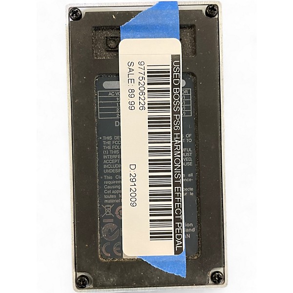 Used BOSS PS6 Harmonist Effect Pedal