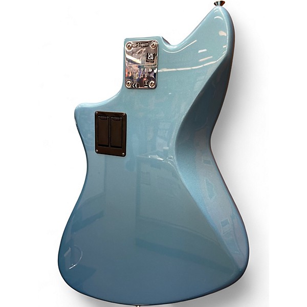 Used Fender Player Plus Meteora Bass Lake Placid Blue Electric Bass Guitar