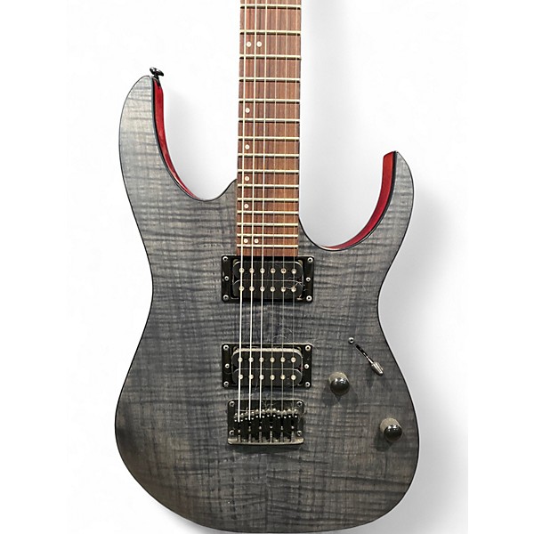 Used Ibanez RG6003FM Trans Gray Solid Body Electric Guitar