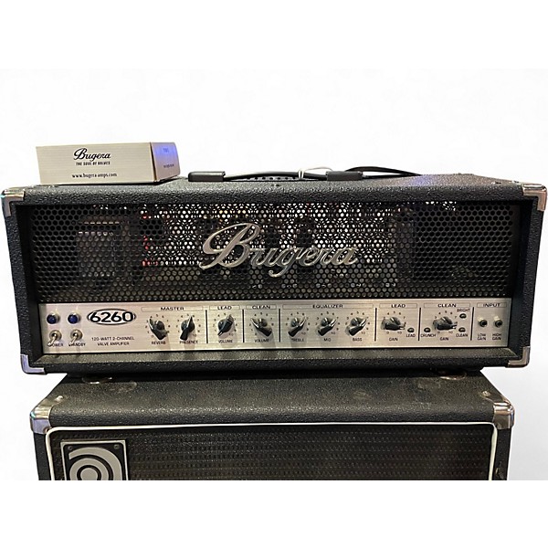 Used Bugera 6260 Infinium 120W 2-Channel Tube Guitar Amp Head