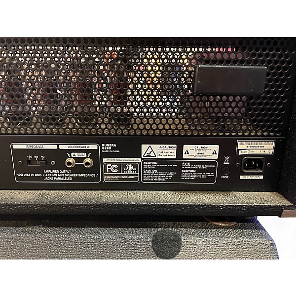 Used Bugera 6260 Infinium 120W 2-Channel Tube Guitar Amp Head