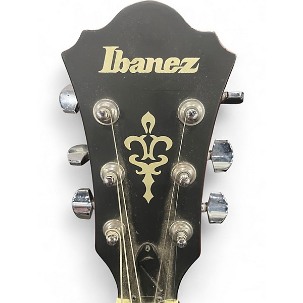 Used Ibanez AS53-TRF 5B-02 Wine Red Hollow Body Electric Guitar