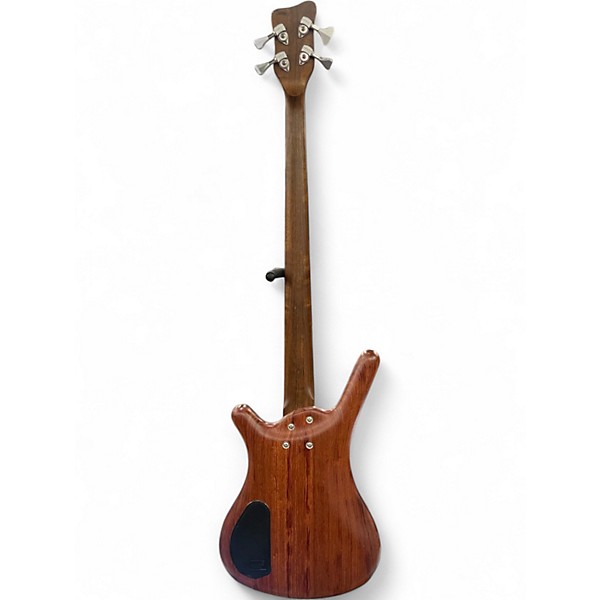 Used Warwick Pro Series Standard Corvette 4 String Fretless BUBINGA Electric Bass Guitar