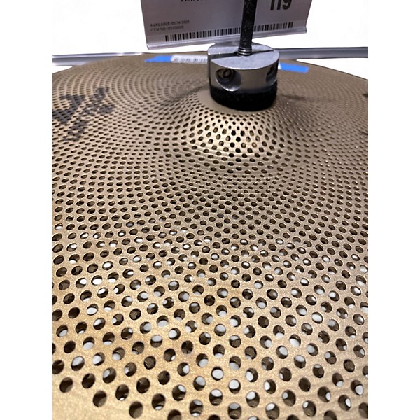 Used Zildjian 13.25in L80 Low Volume Hi Hat Pair Cymbal