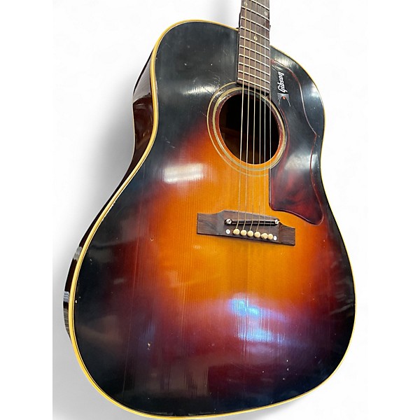 Vintage 1967 Gibson J-45 SUNBURST Acoustic Guitar