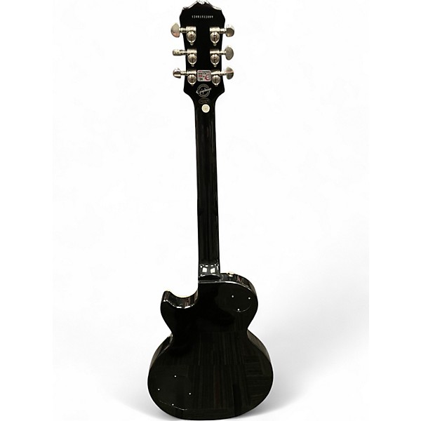 Used Epiphone Les Paul Standard Black Royale Collection Limited Edition Black Solid Body Electric Guitar