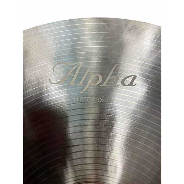 Used Omete 16in ALPHA CRASH Cymbal