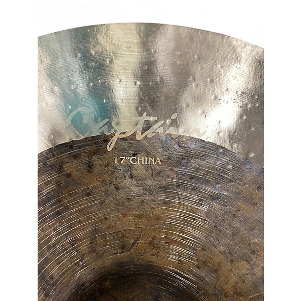 Used Omete 17in CAPTAIN CHINA Cymbal