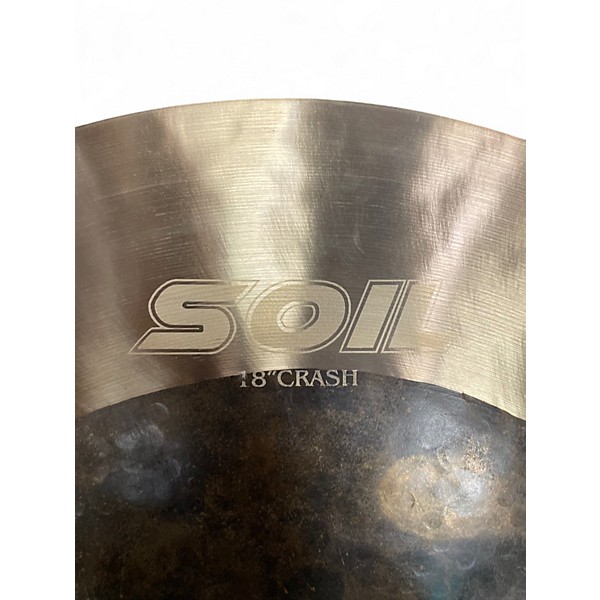 Used Omete 18in SOIL CRASH Cymbal