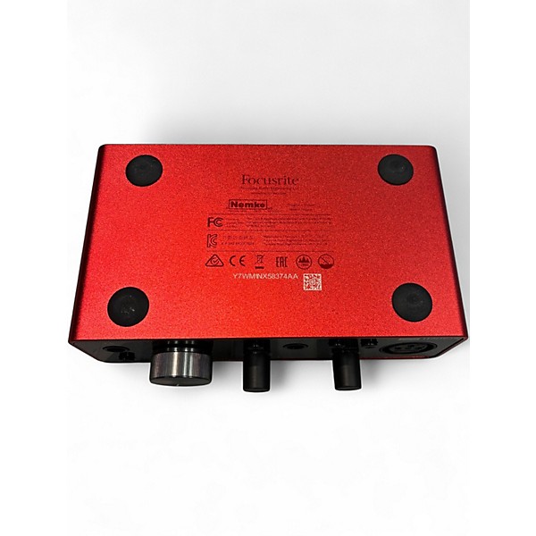 Used Focusrite Scarlett Solo Gen 3 Audio Interface