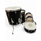 Used Ludwig 5 Piece ACCENT BLACK SPARKLE Drum Kit