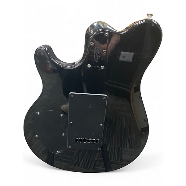 Used Sterling by Music Man Sub AX3 Axis Black Solid Body Electric Guitar