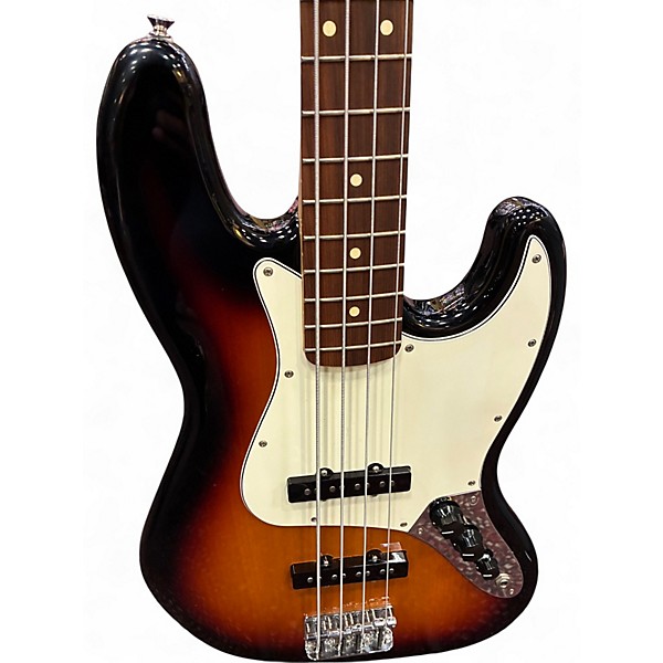 Used Fender Player Jazz Bass 2 Color Sunburst Electric Bass Guitar