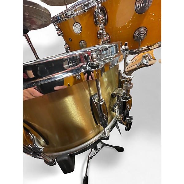 Used Gretsch Drums 6.5X14 S1-6514BB-BR Bell Brass Natural Drum