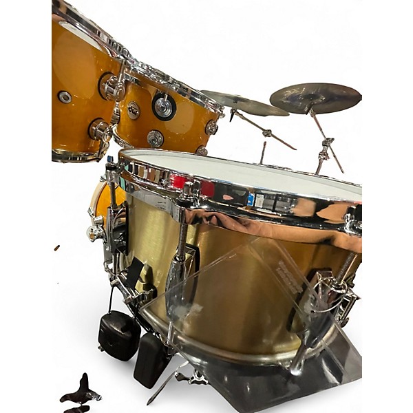 Used Gretsch Drums 6.5X14 S1-6514BB-BR Bell Brass Natural Drum