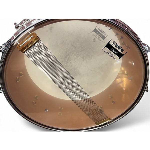 Used Yamaha 14in Maple Custom Absolute  Vintage Natural Drum