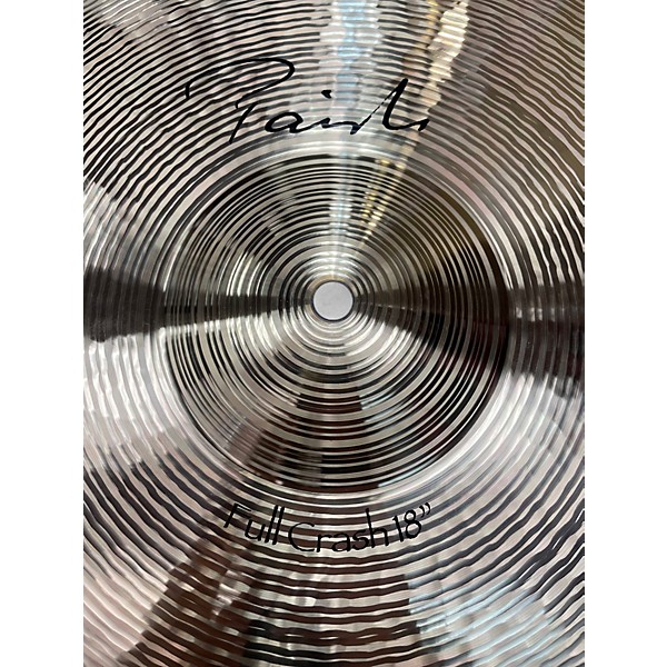 Used Paiste 18in Signature Full Crash Cymbal