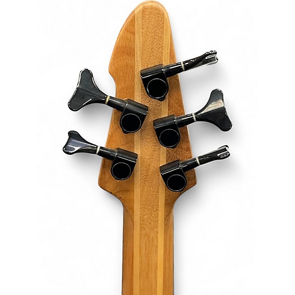 Used Peavey Grind BXP 5 String Antique Natural Electric Bass Guitar