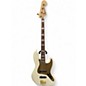 Used Squier 40TH ANNIVERSARY JAZZ BASS GOLD EDITION Olympic White Electric Bass Guitar thumbnail
