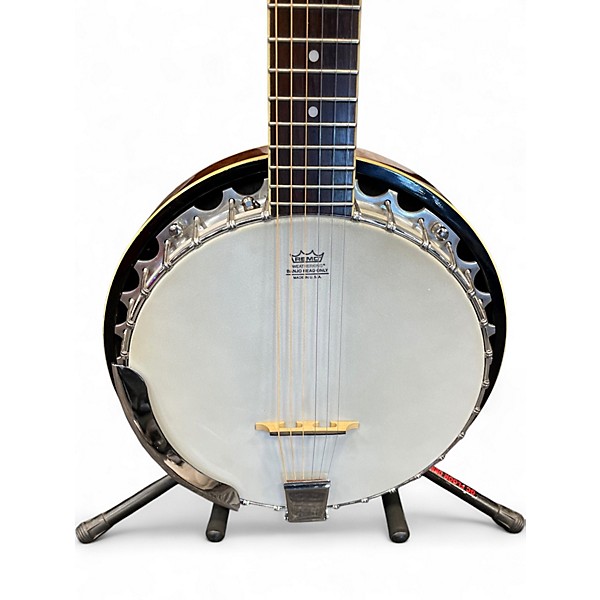 Used Dean Backwoods 6 Mahogany Banjo