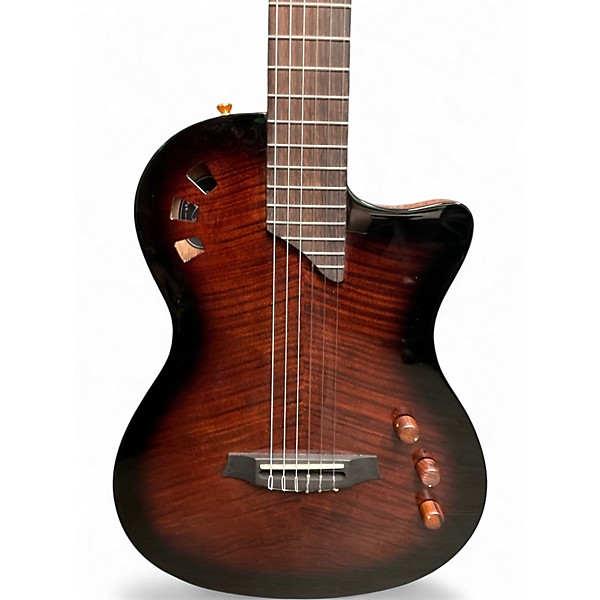 Used 2020s Cordoba STAGE EDGE Brown Sunburst Classical Acoustic Electric Guitar
