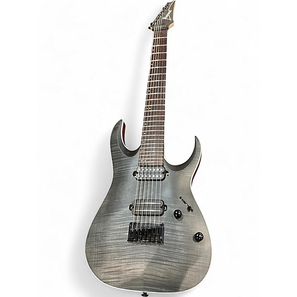 Used 2020s Ibanez rga742fm Gray Solid Body Electric Guitar