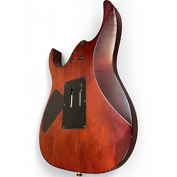 Used 2020s Ibanez rga742fm Gray Solid Body Electric Guitar